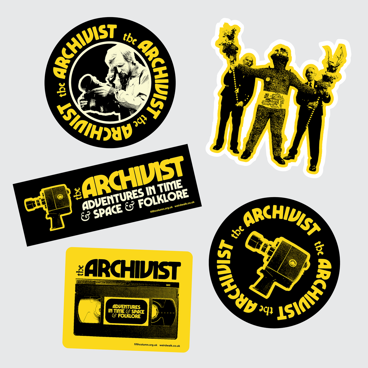 THE ARCHIVIST Sticker Pack