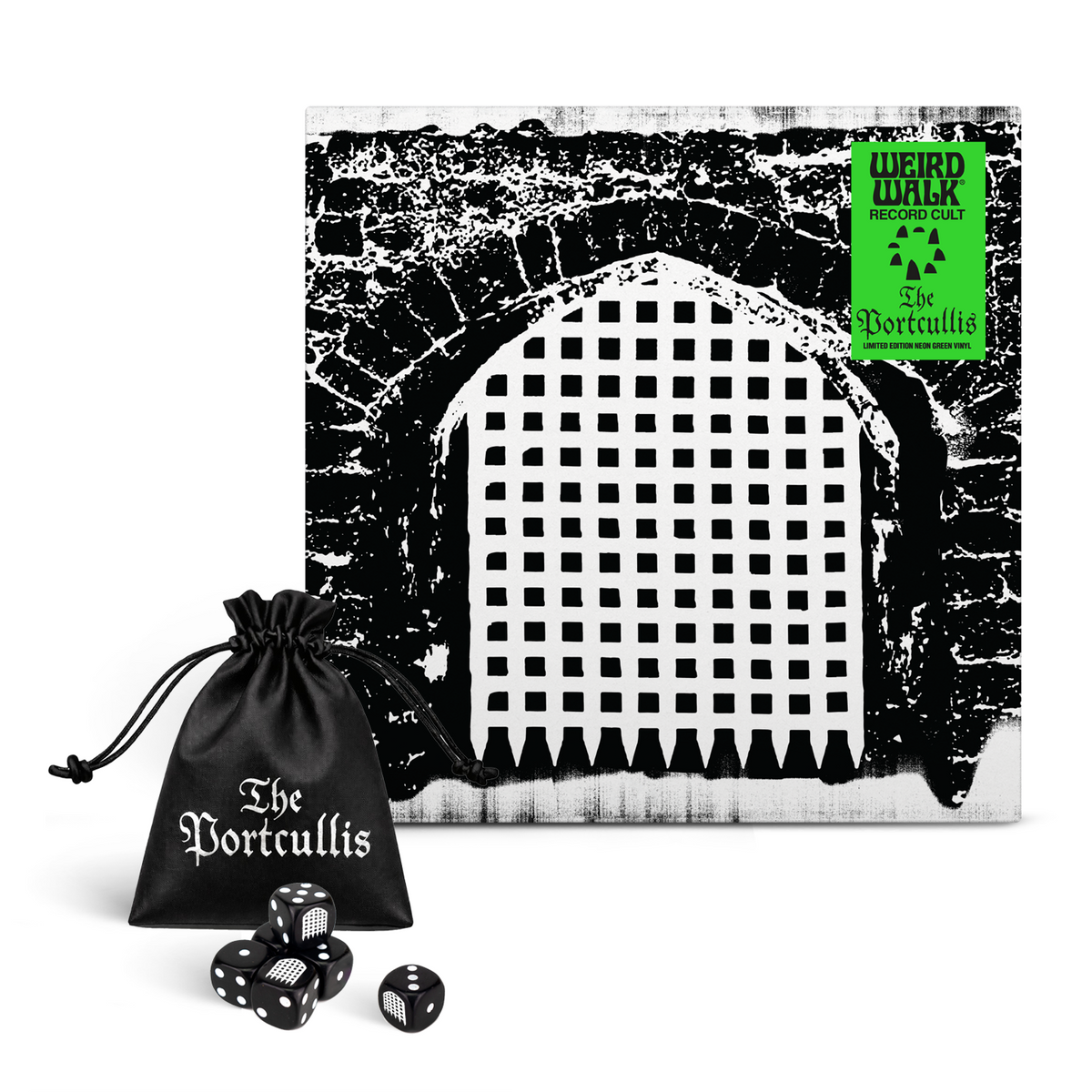 WW RECORD CULT: THE PORTCULLIS exclusive DICE GAME bundle