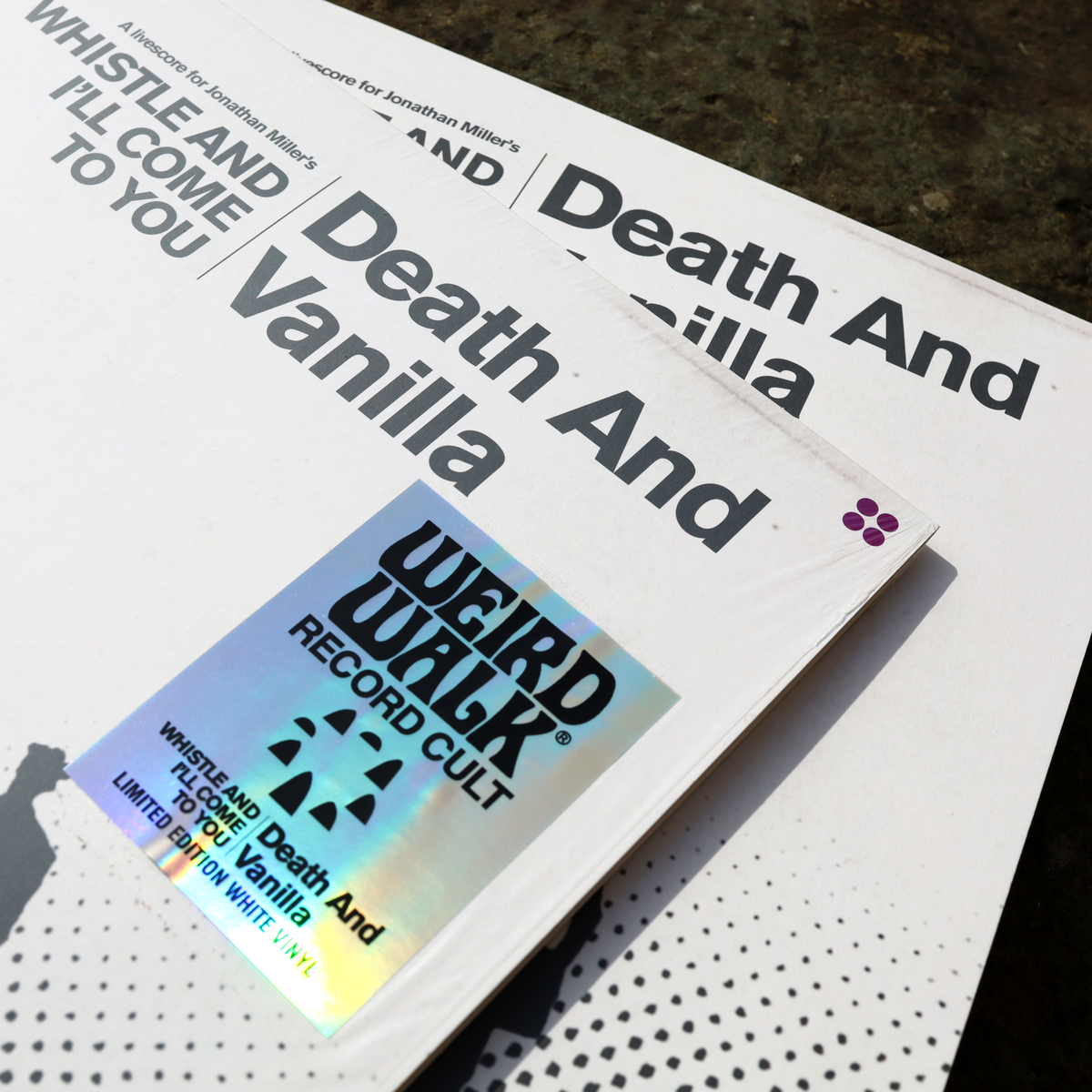 WW RECORD CULT: Death And Vanilla 'Whistle and I'll Come To You'