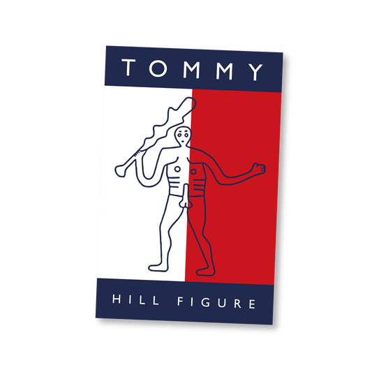 TOMMY HILL FIGURE STICKER