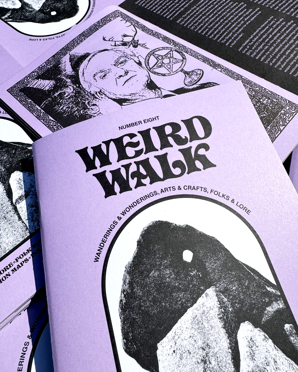 Weird Walk Issue 8 British folklore zine