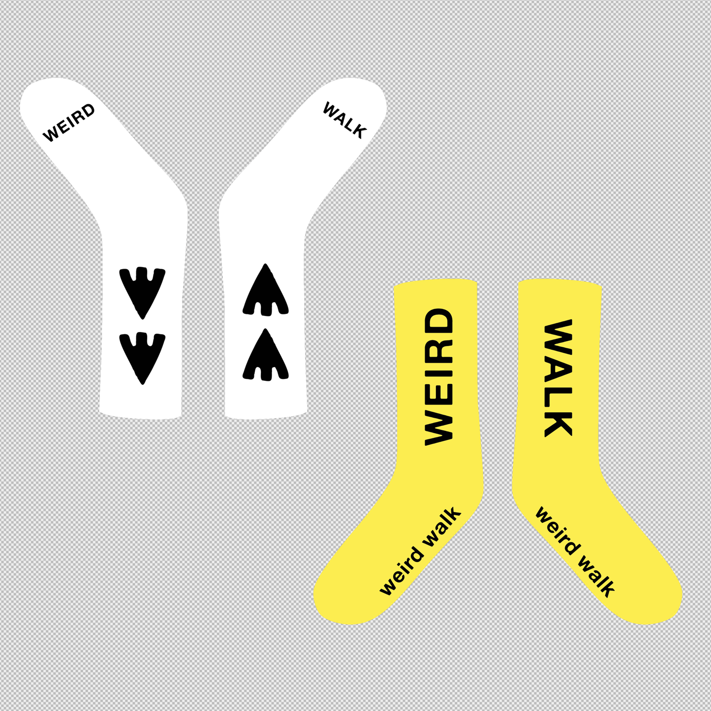 WEIRD WALK socks